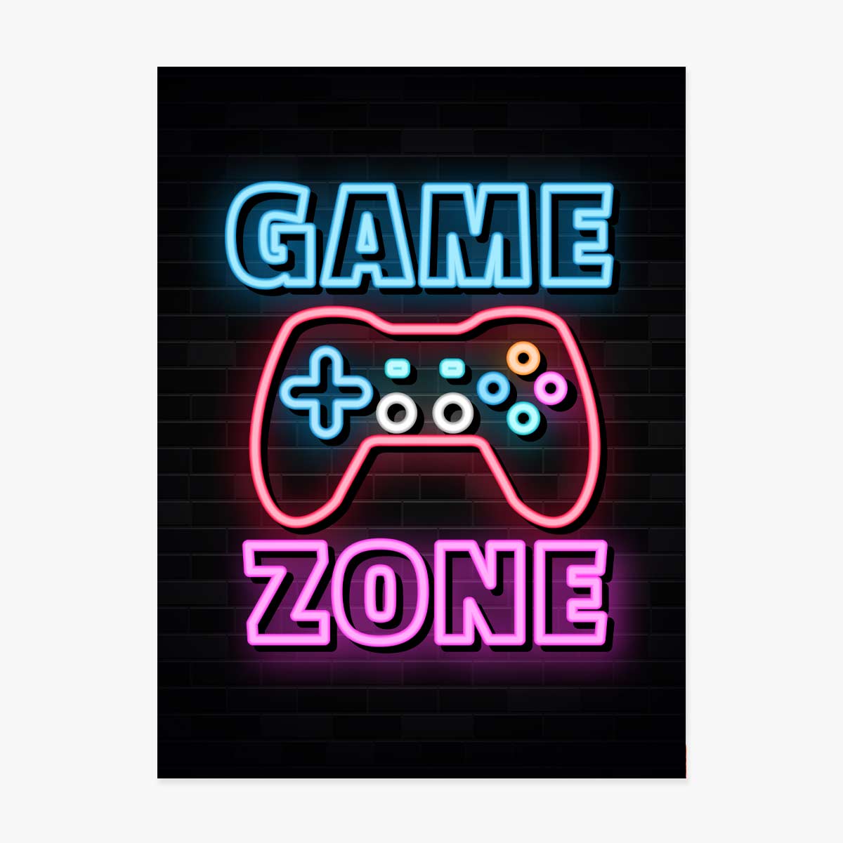 Cartel de Game Zone