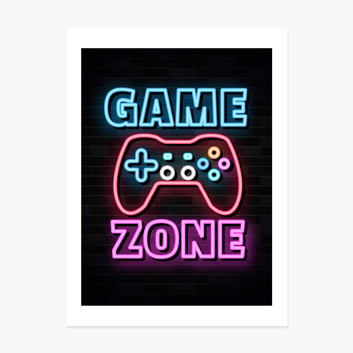 Cartel de Game Zone