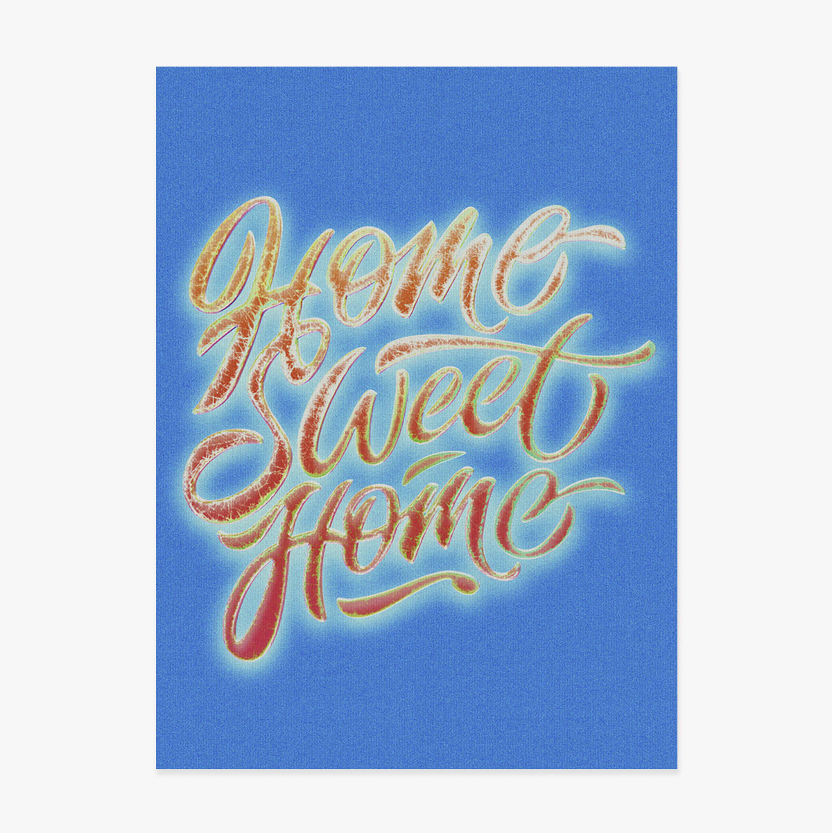 Póster «Home sweet home»
