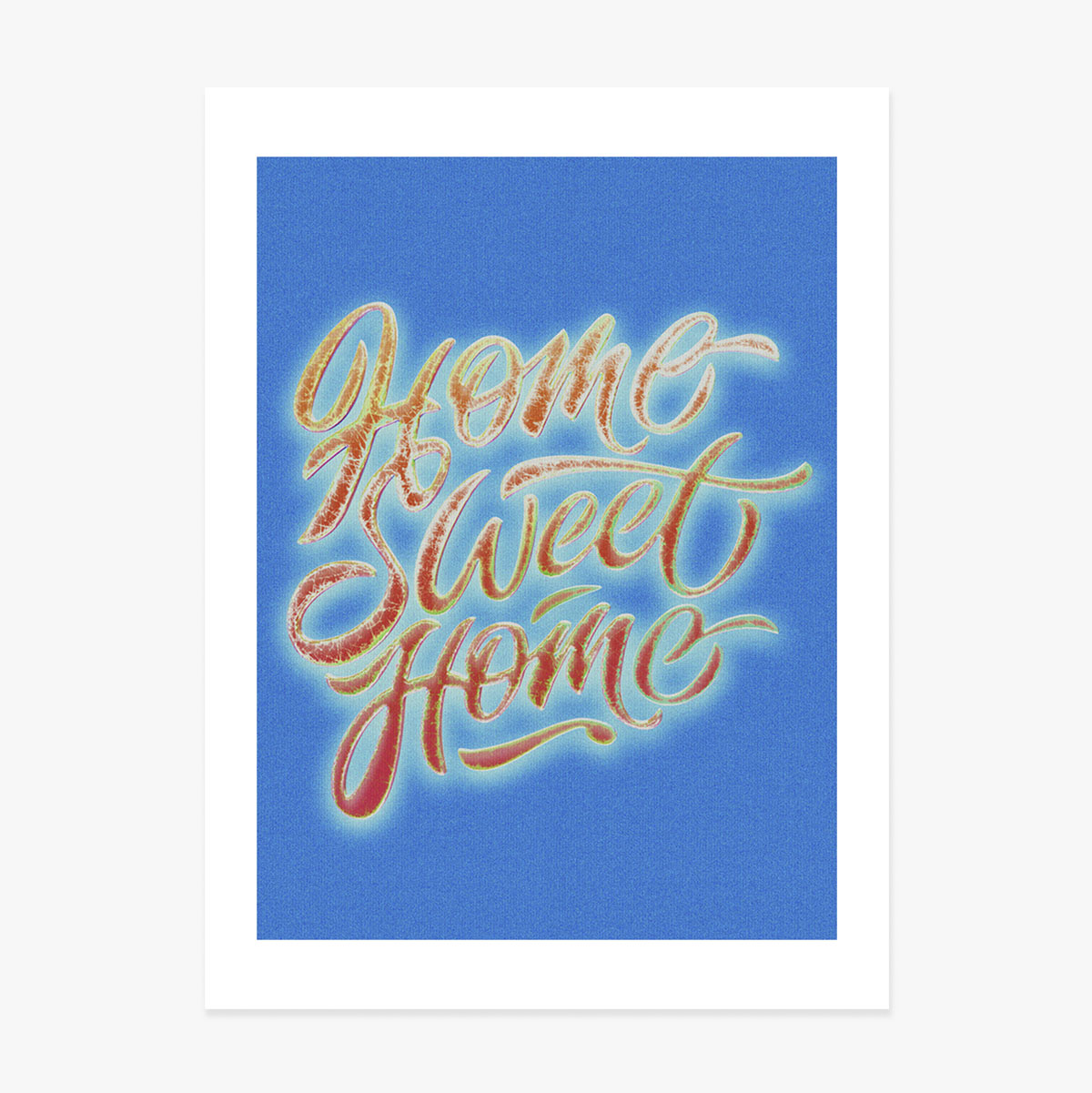 Póster «Home sweet home»