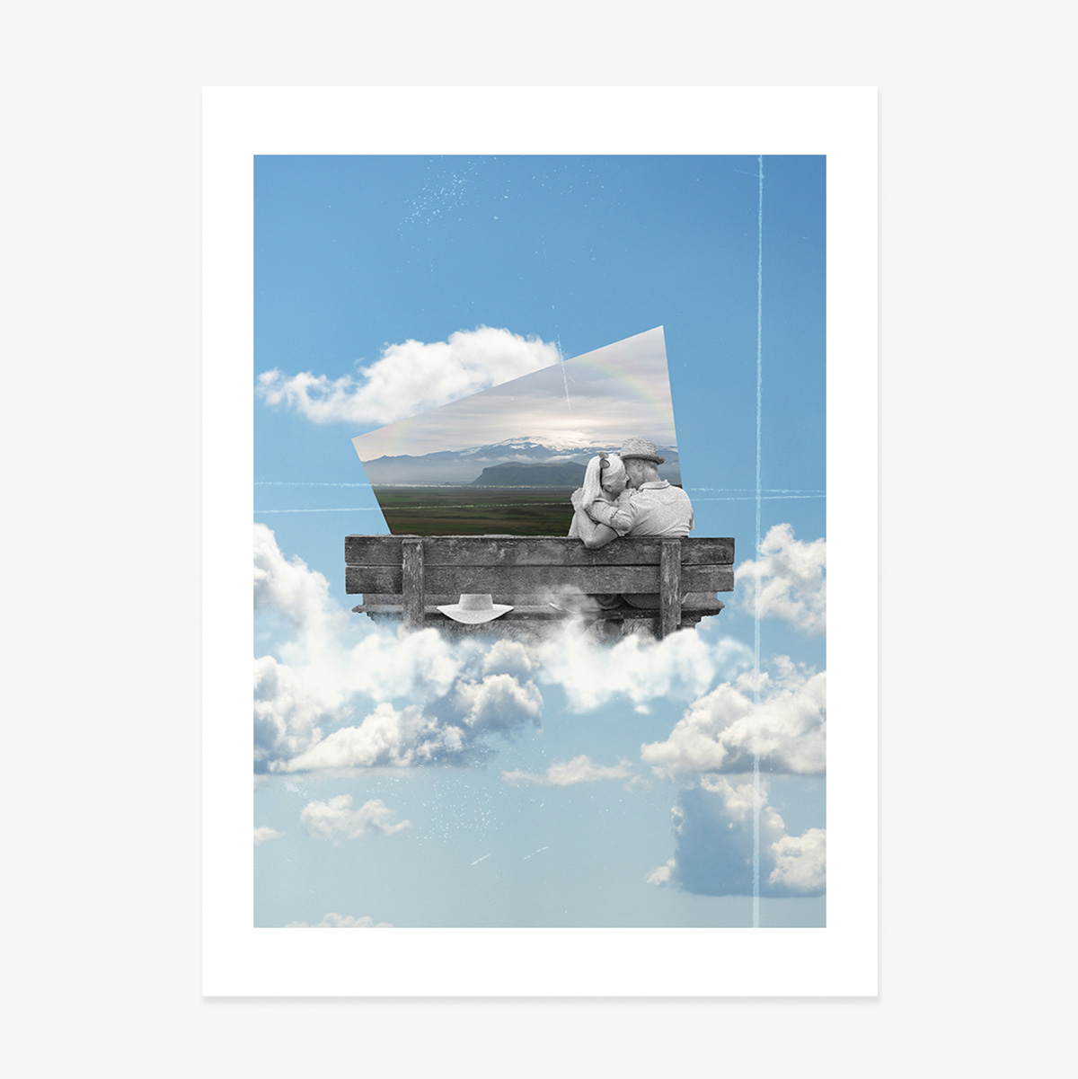 Póster «Amor entre las nubes»