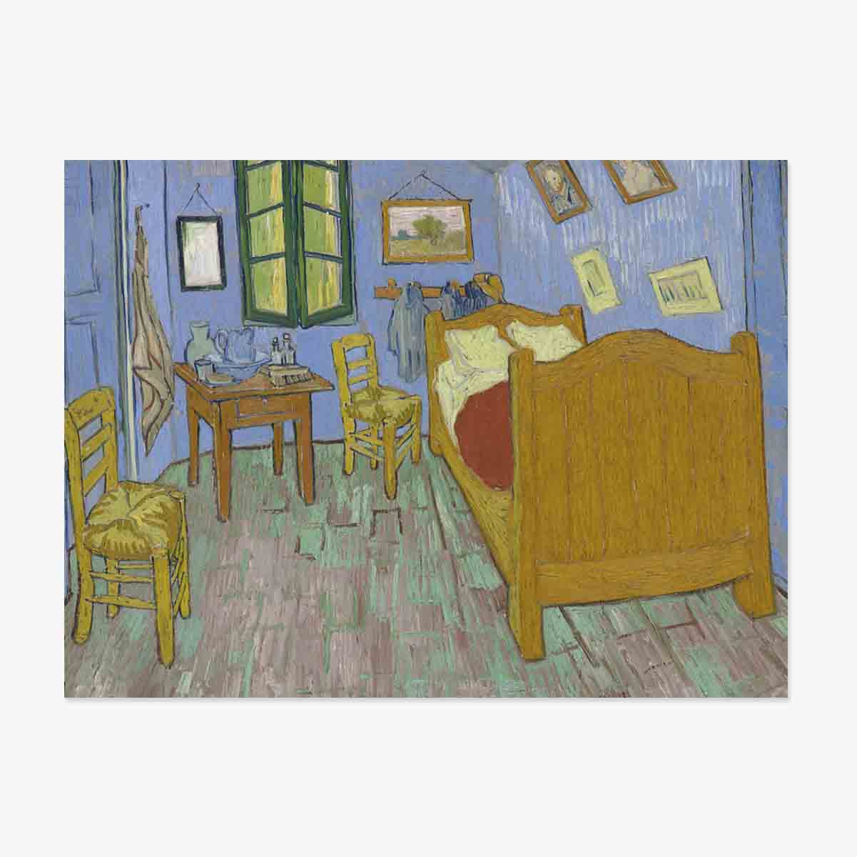 Póster apaisado - Vincent van Gogh - El dormitorio, 1889