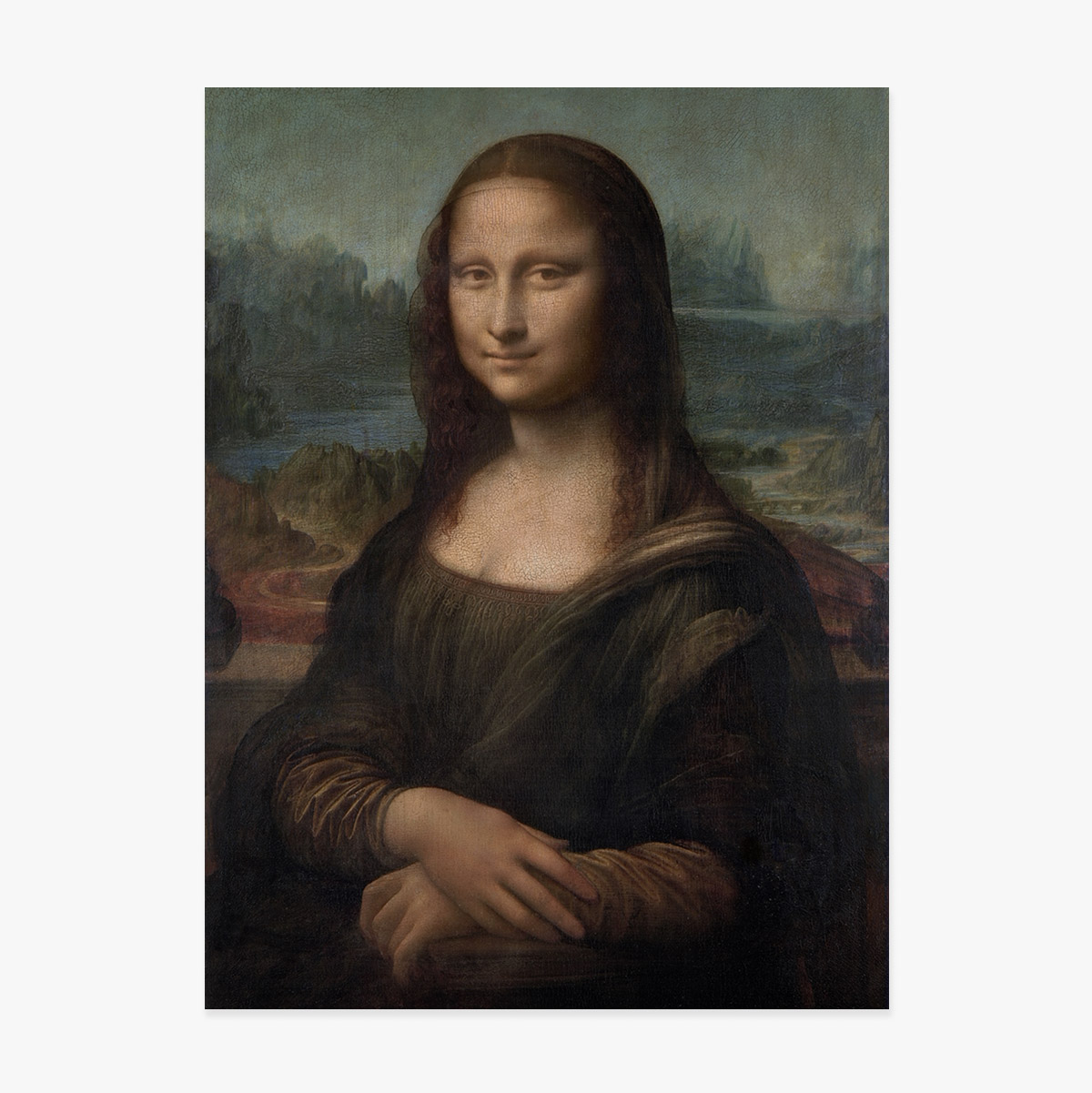 Póster de Leonardo da Vinci, «La Mona Lisa del Giocondo», 1506