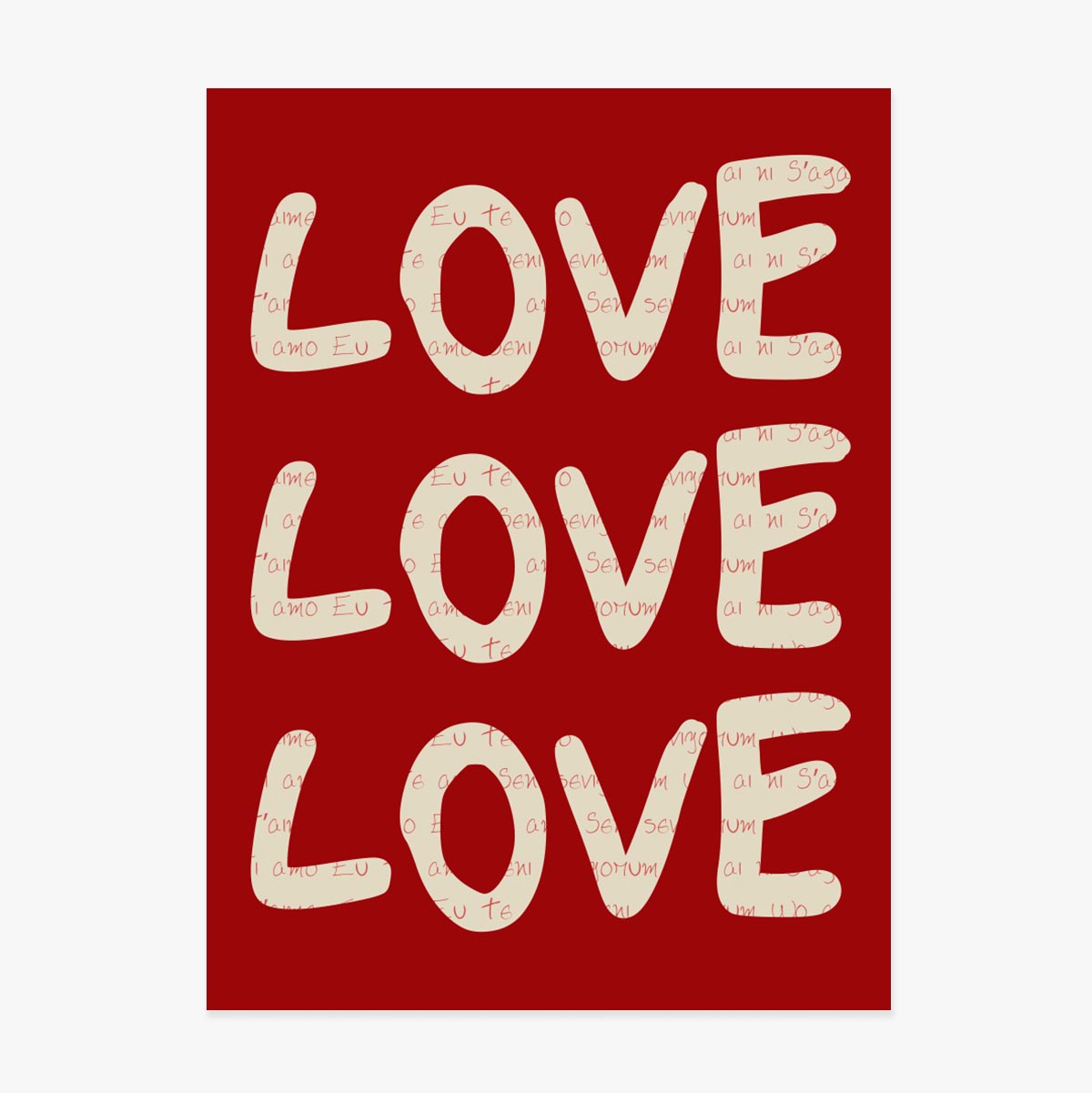 Póster «Love»