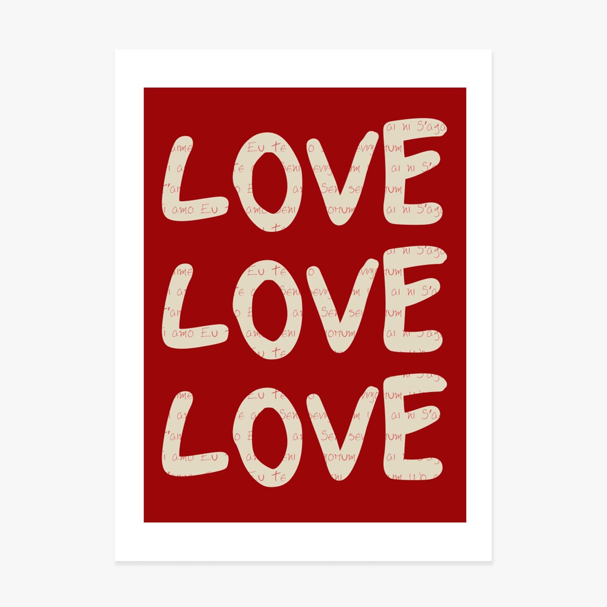 Póster «Love»