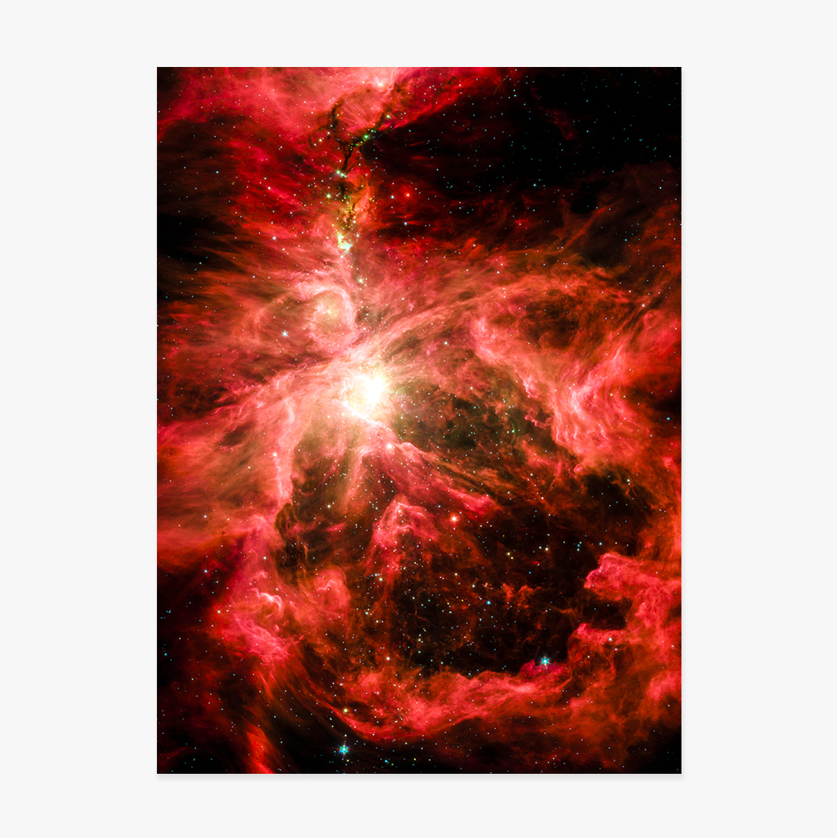 Póster «La Nebulosa Roja»