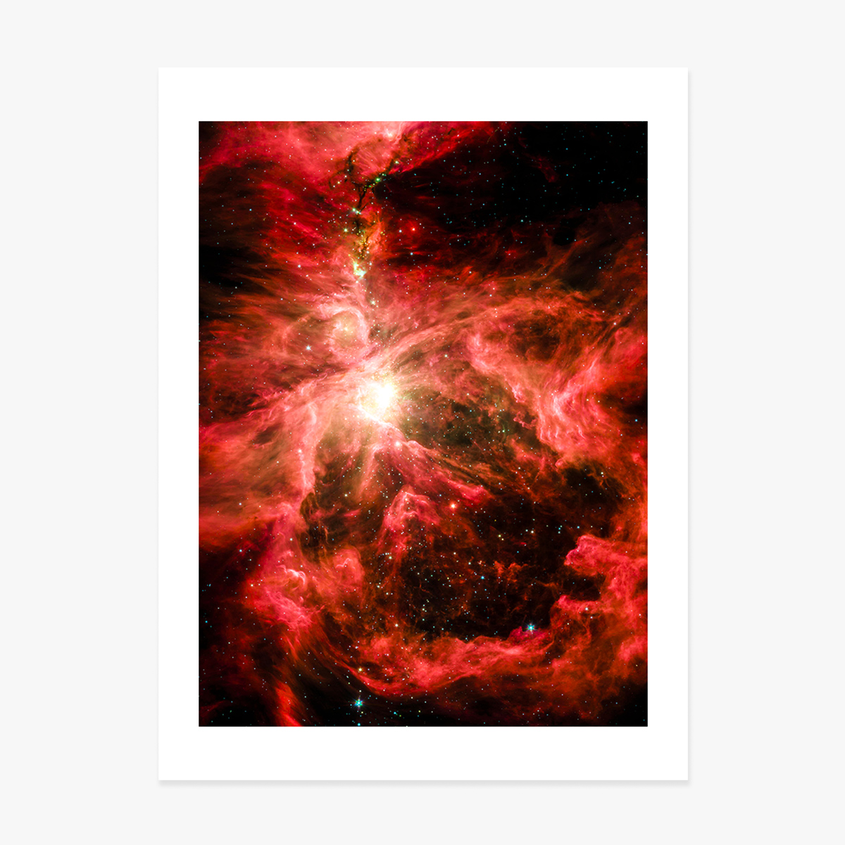 Póster «La Nebulosa Roja»