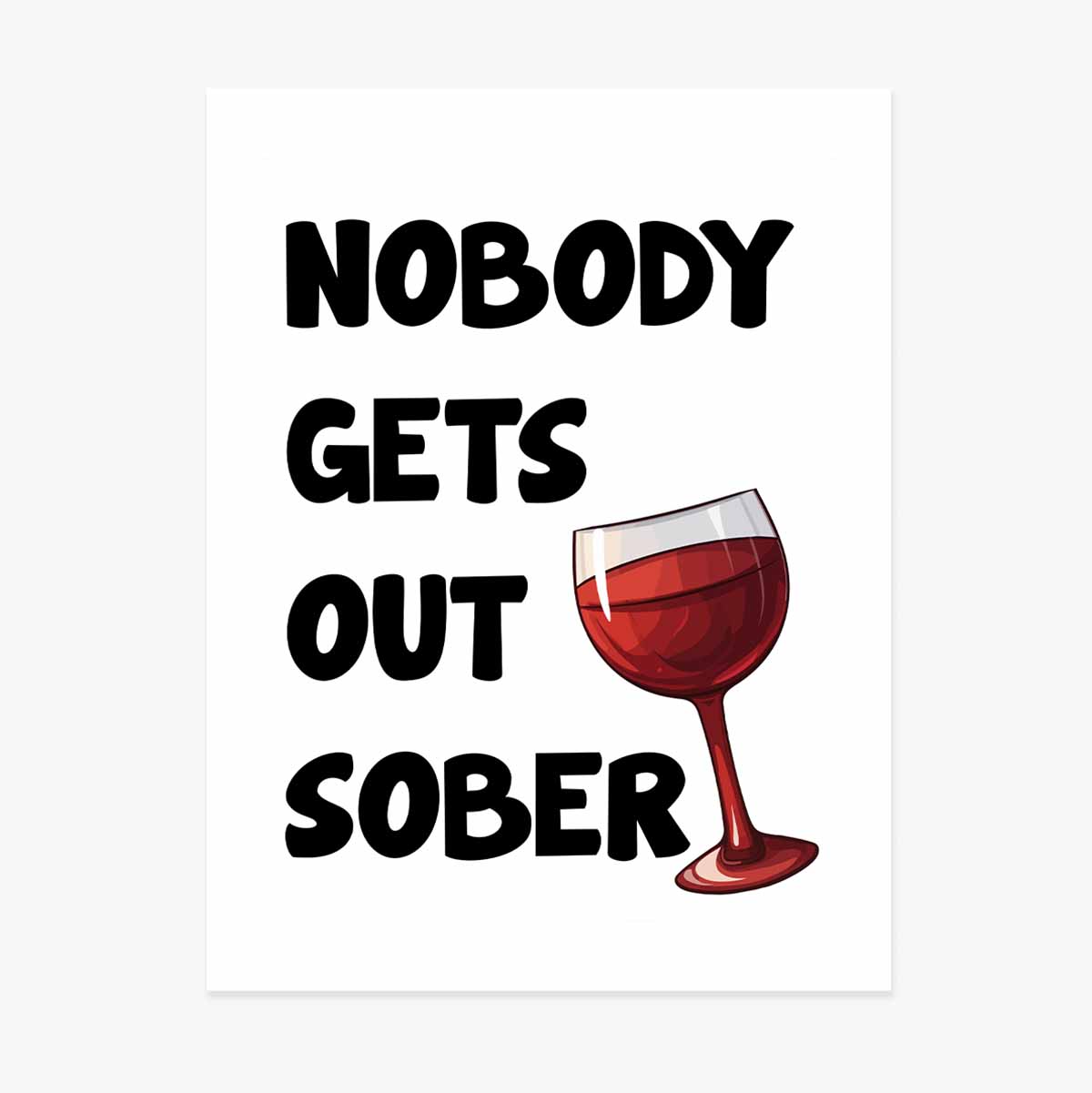 Cartel «Nobody gets out sober»
