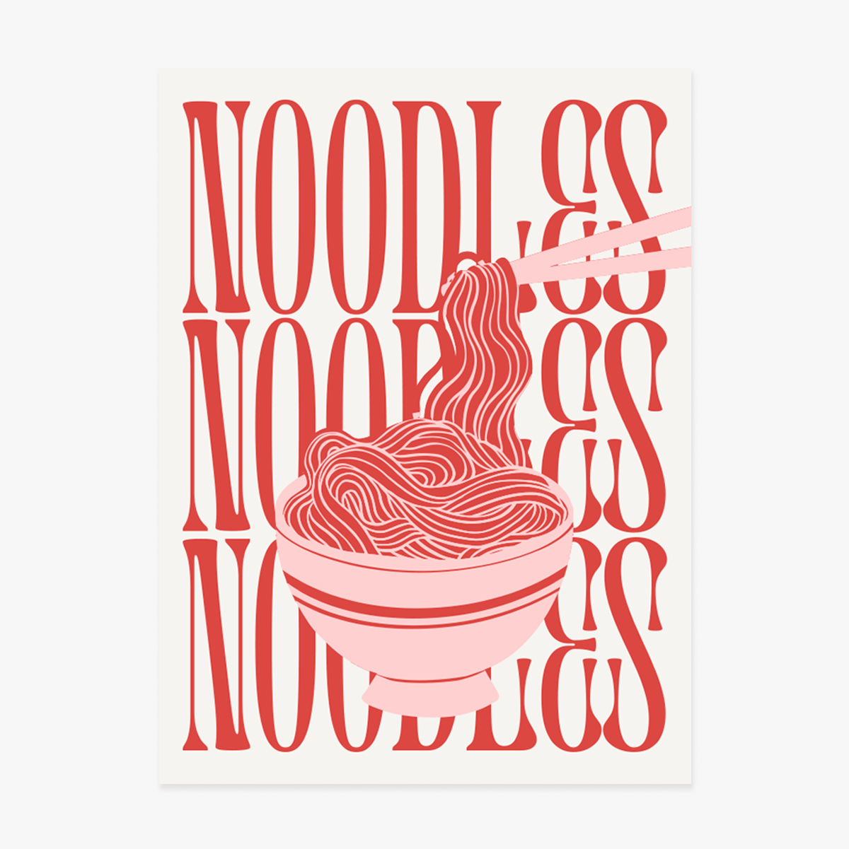 Póster «Noodles Lover»