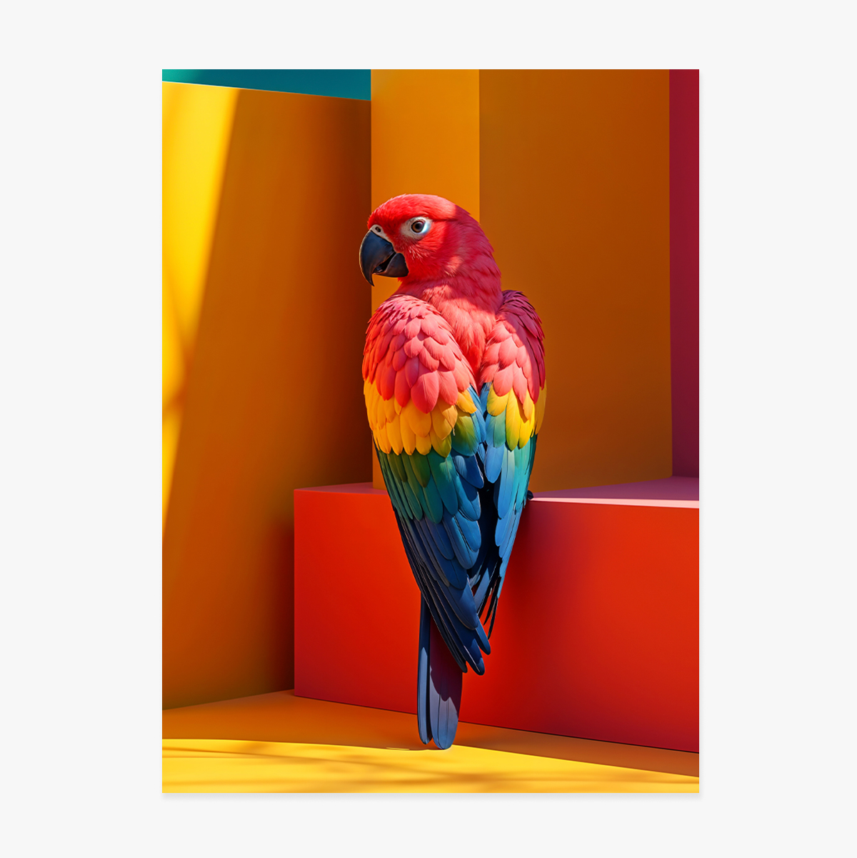 Póster «Papagal»