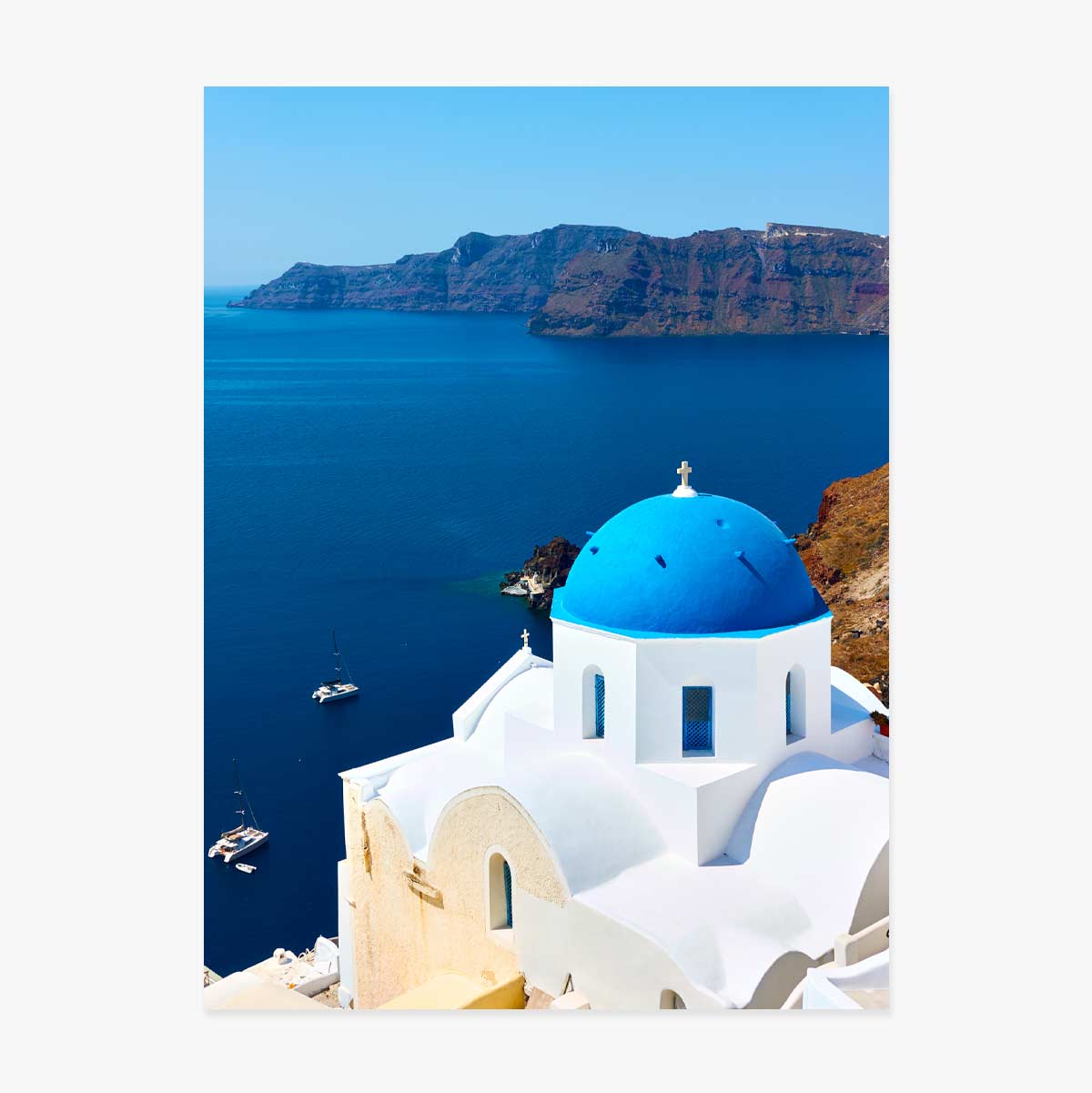 Póster de Santorini