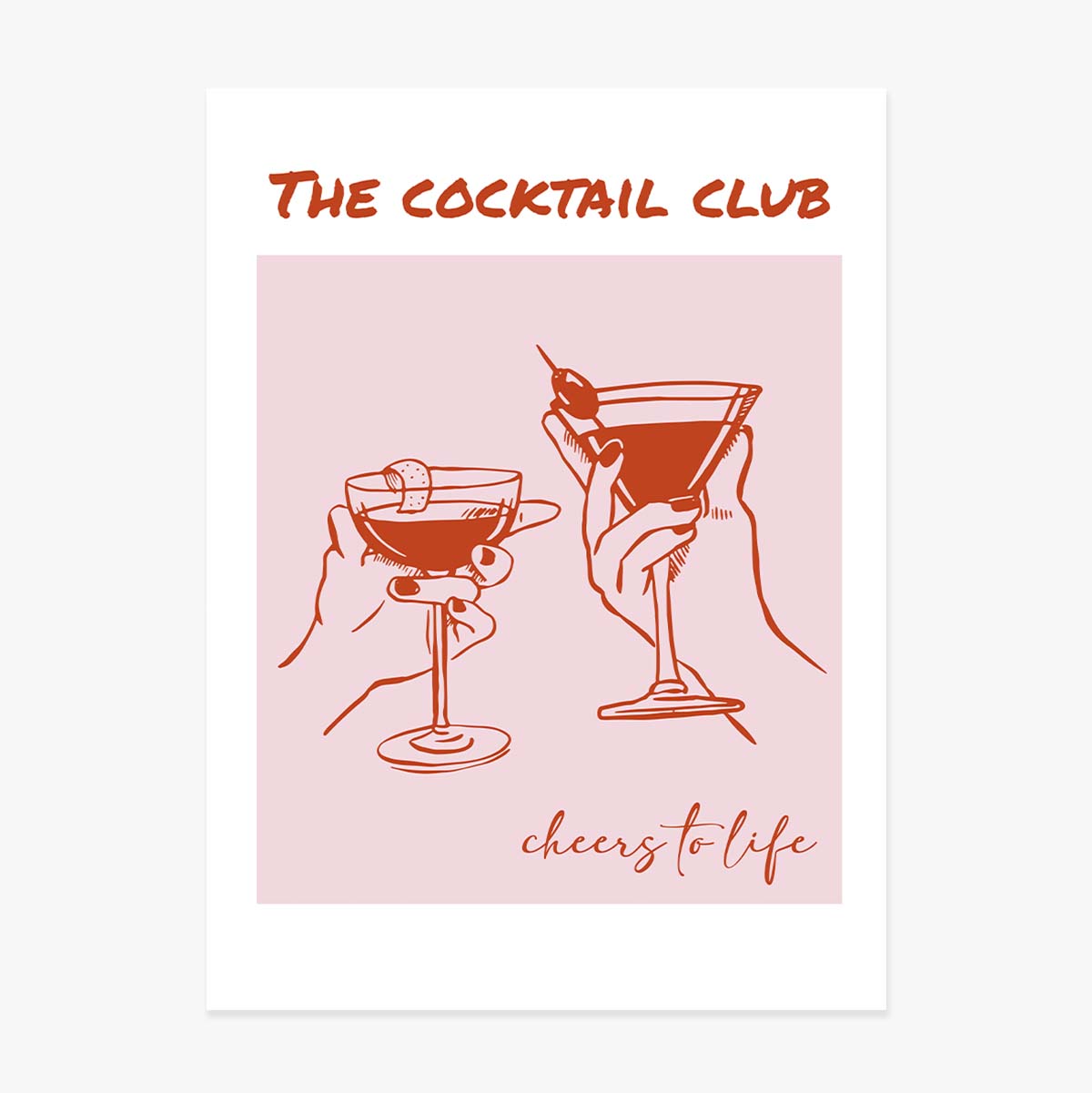 Cartel de «The Cocktail Club»