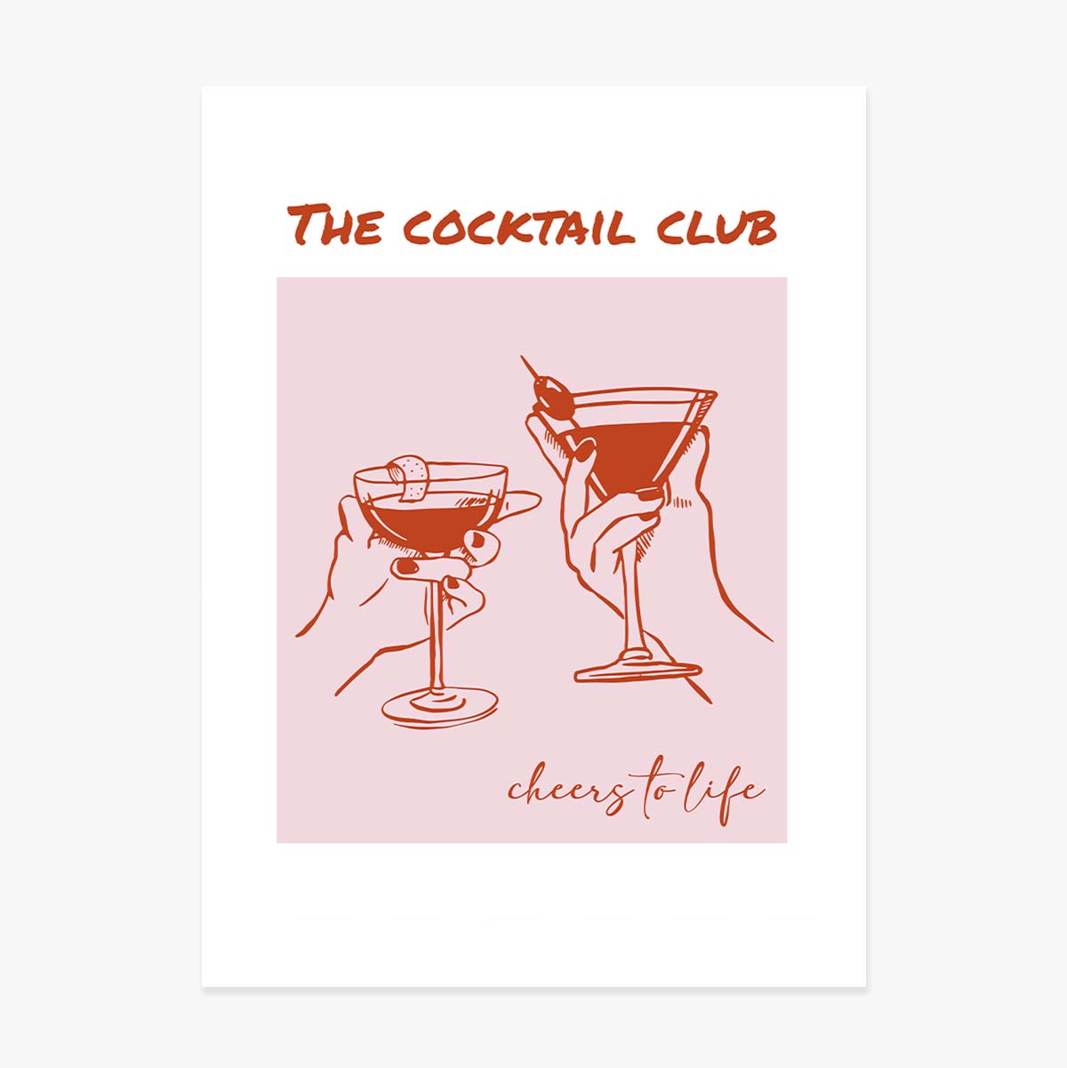 Cartel de «The Cocktail Club»