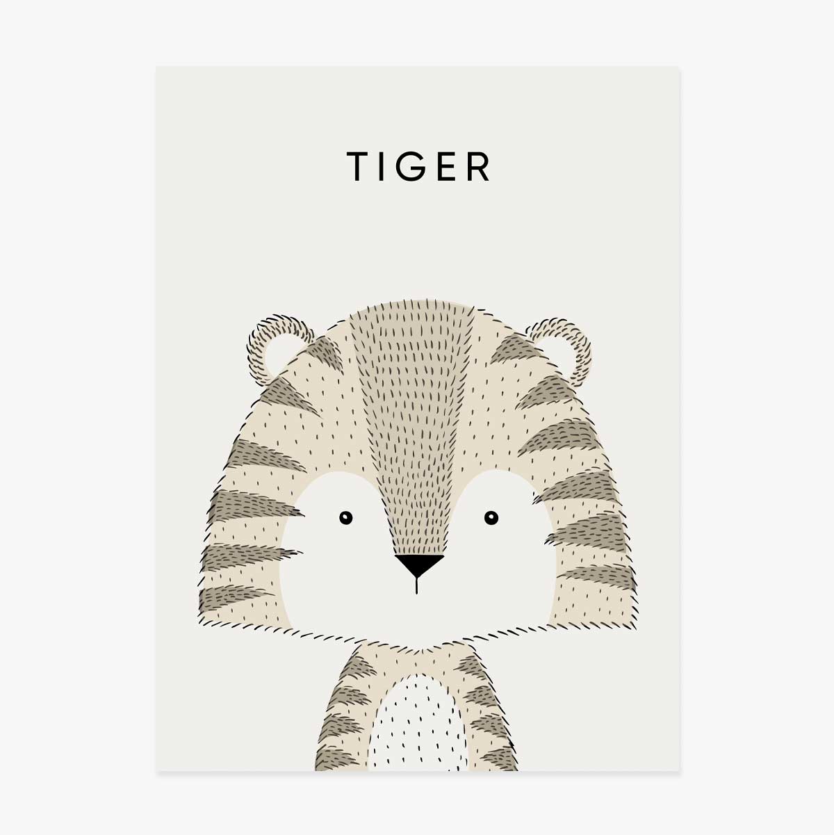 Póster del tigre