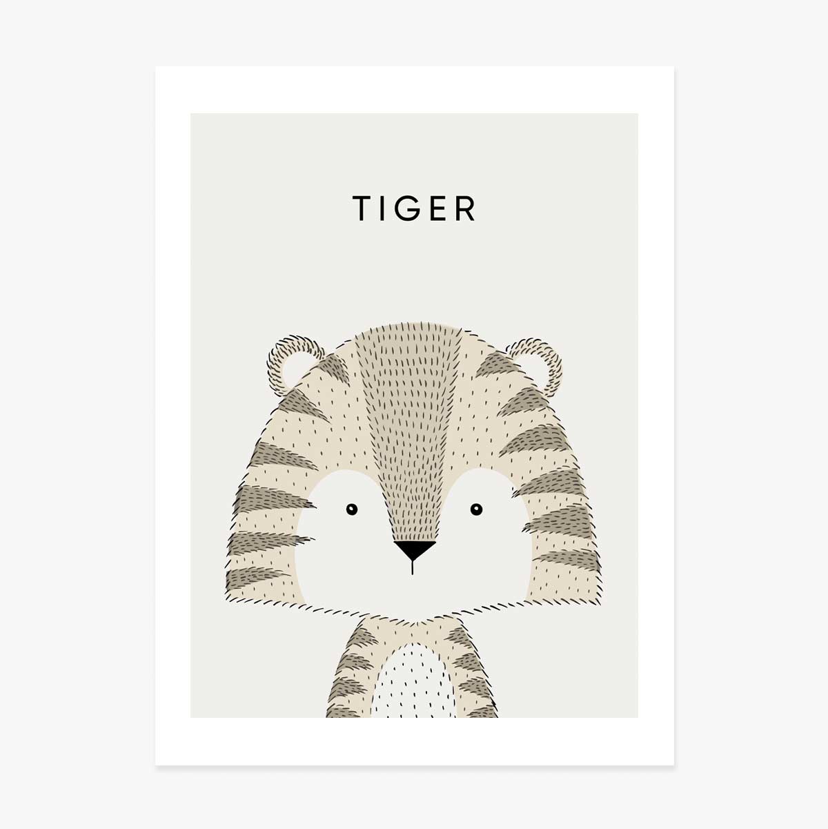 Póster del tigre