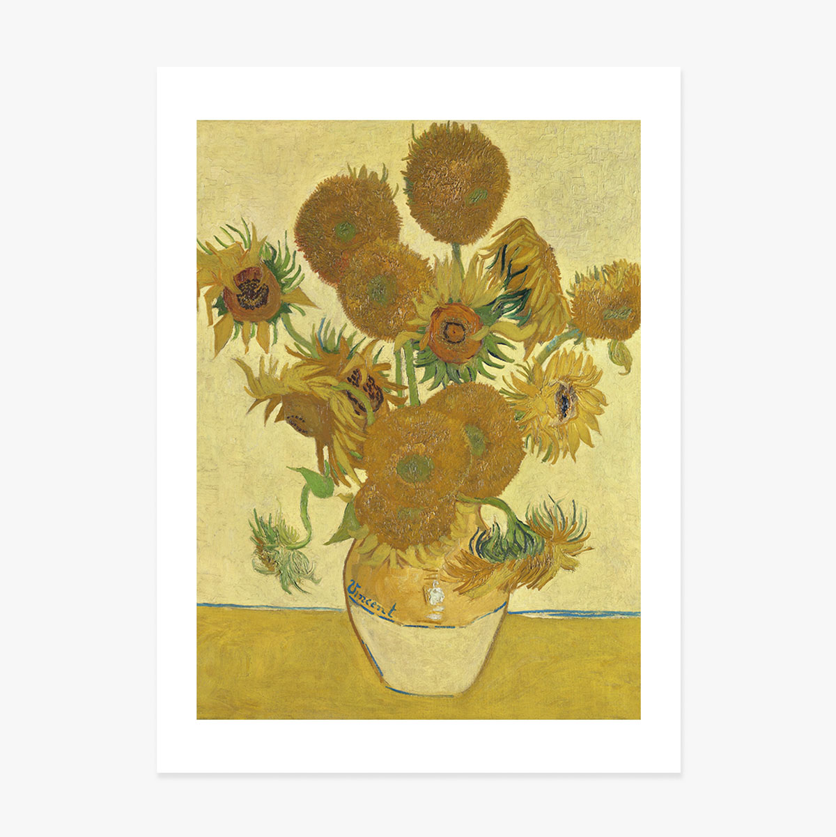 Póster de Vincent van Gogh, «El girasol», 1888