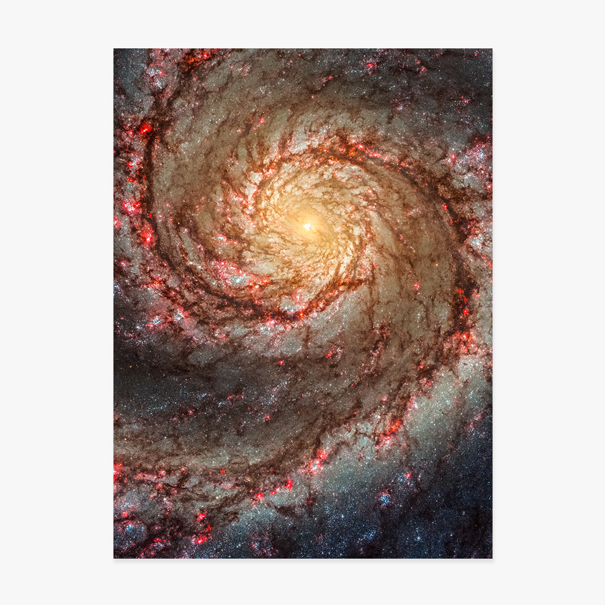 Cartel de Whirlpool Galaxy