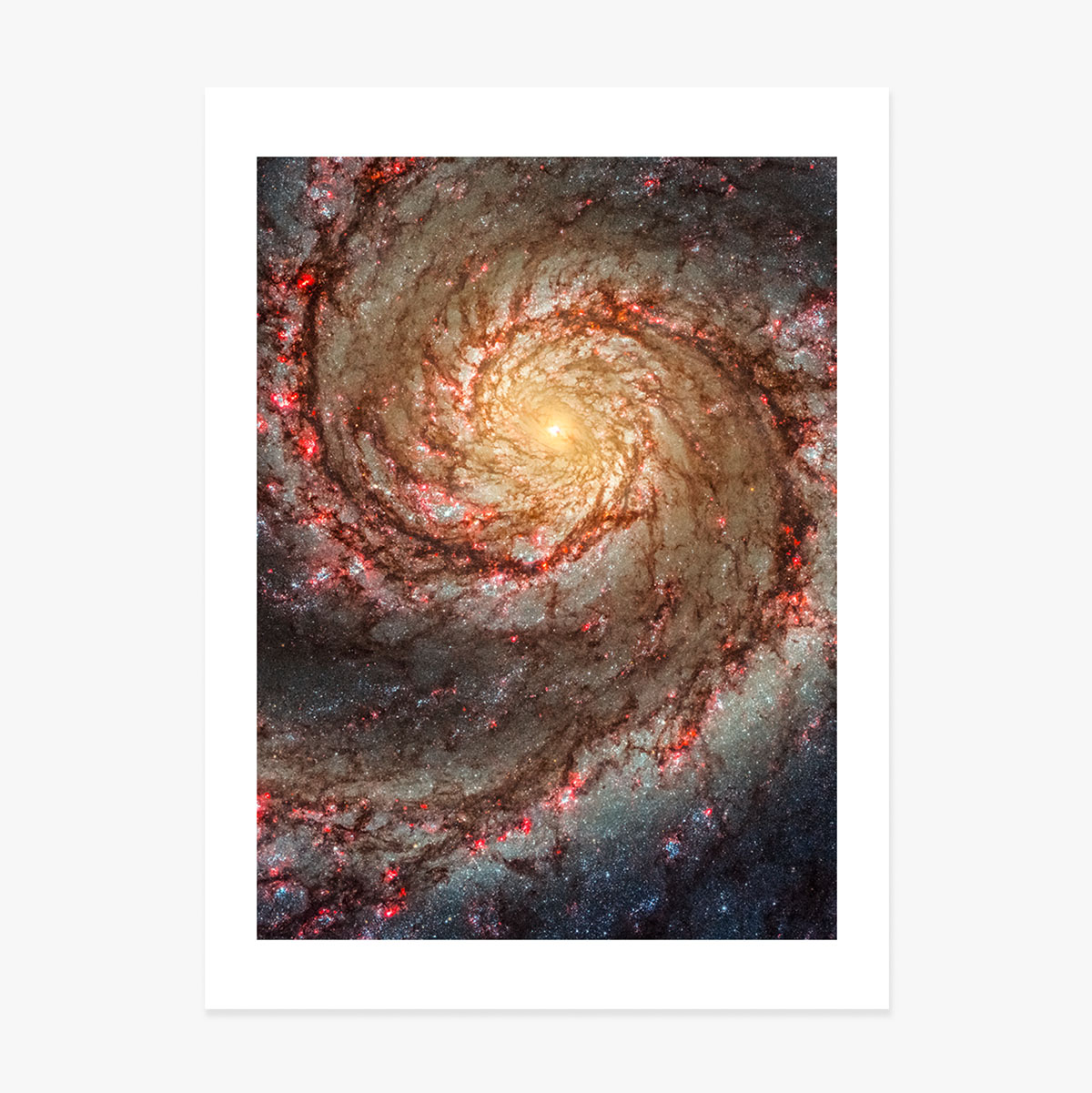 Cartel de Whirlpool Galaxy